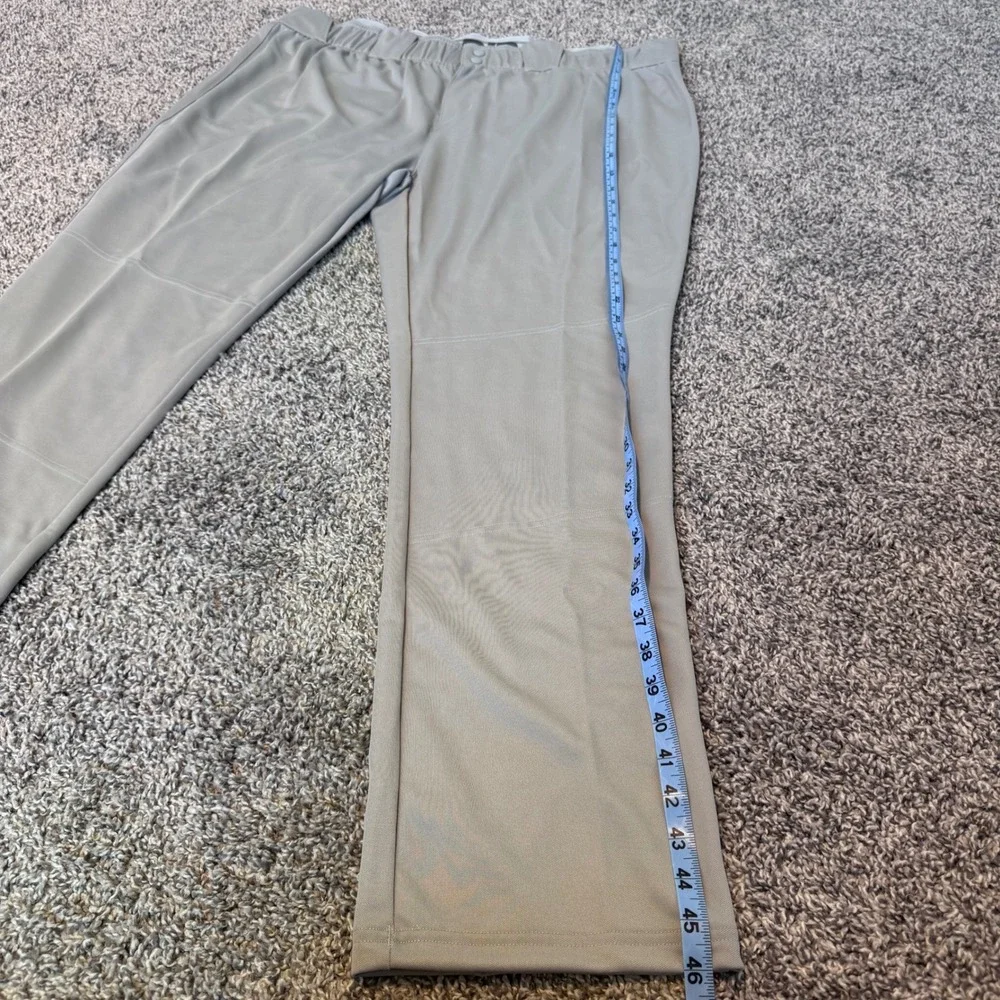 NWT $50 Adidas Icon Pro OHP Gray Baseball Pants Men's Size 3XL GQ9217